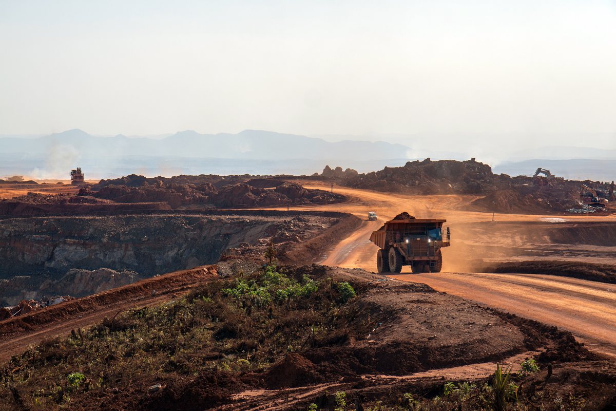 Africa-wide mining network map showing Gondwana operational presence across 8+ countries